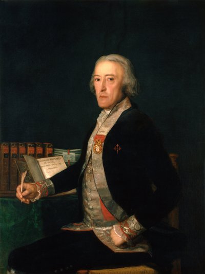 Portrait of Félix Colón de Larriátegui by Francisco de Goya
